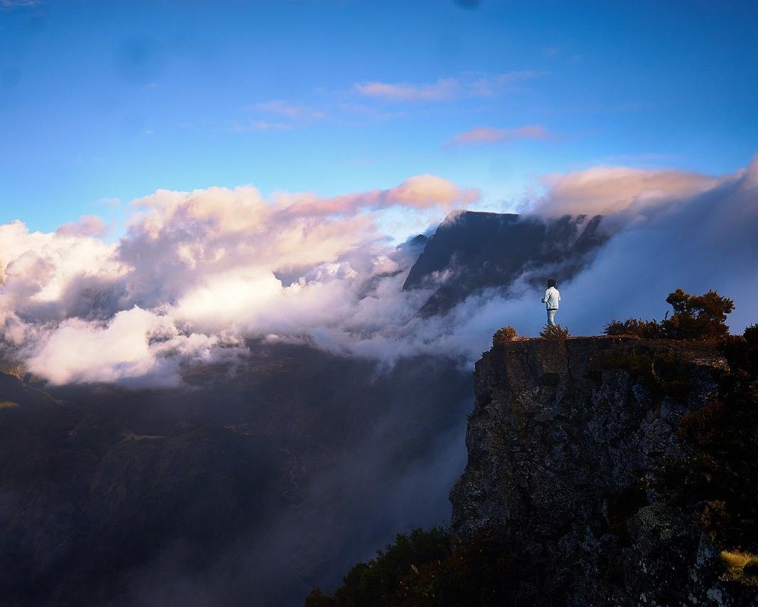 Selbstfahrer-Rundreise "Réunion Essentielle" & Baden Réunion Hintergrundbild