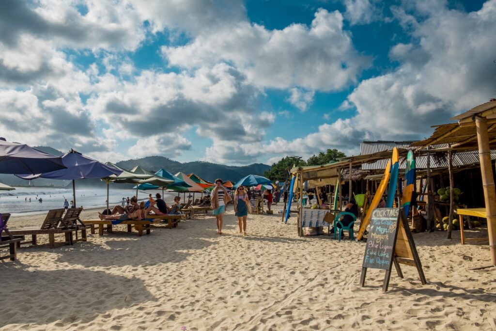 Selong Belanak Beach, Lombok, Indonesien