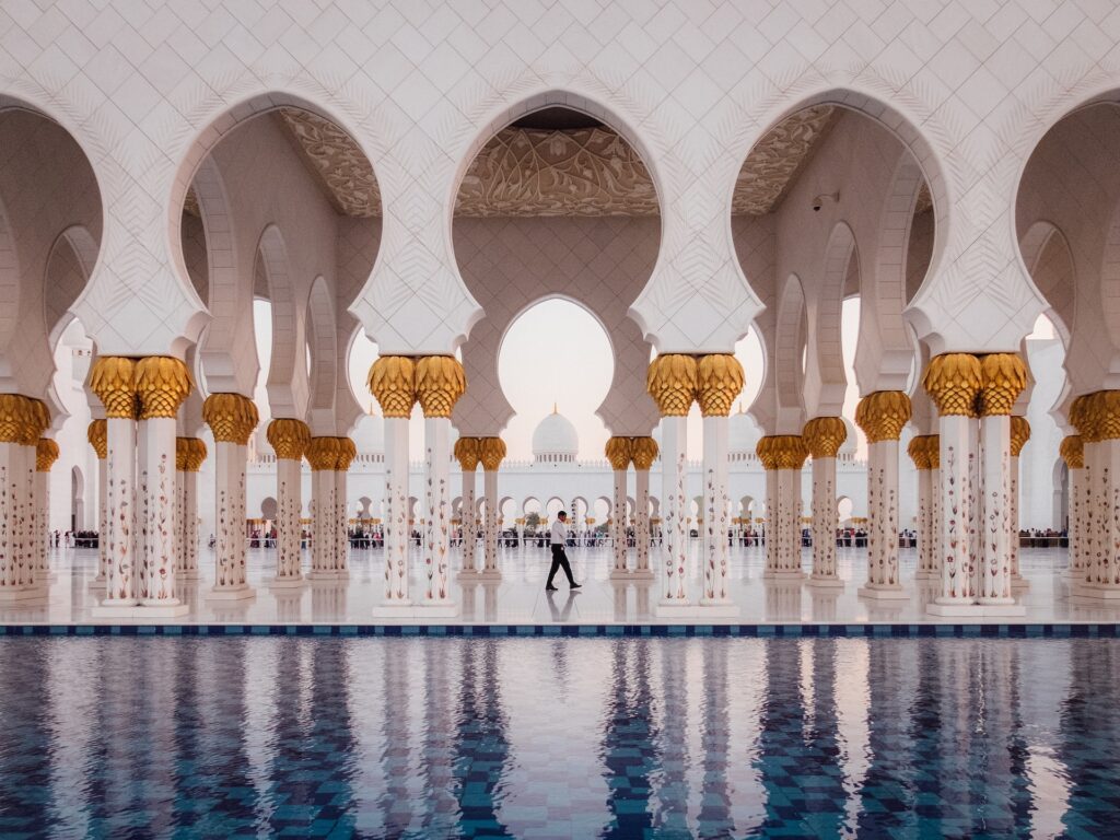 Sheikh Zayed Grand Mosque, Abu Dhabi, United Arab Emirates