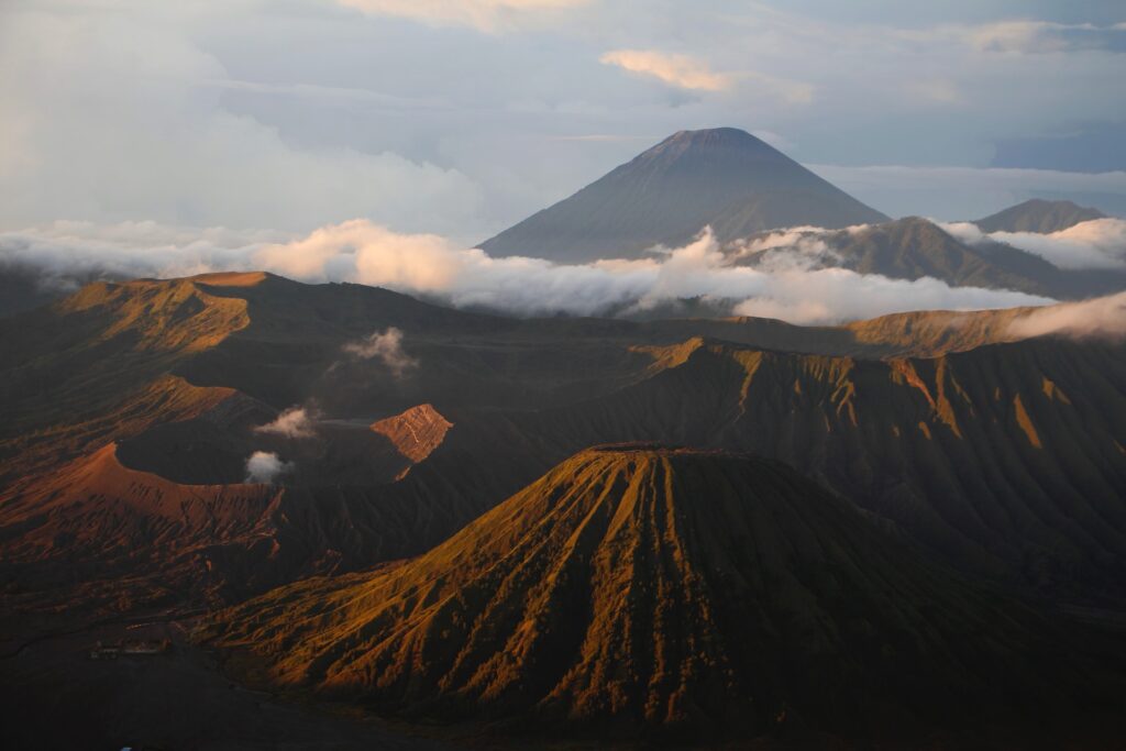 Vulkan Bromo auf Java, Indonesien