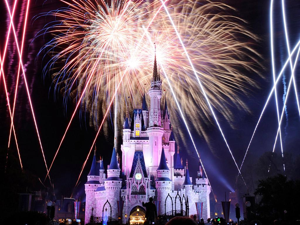 Disneyland in Orlando & Baden in Miami Hintergrundbild