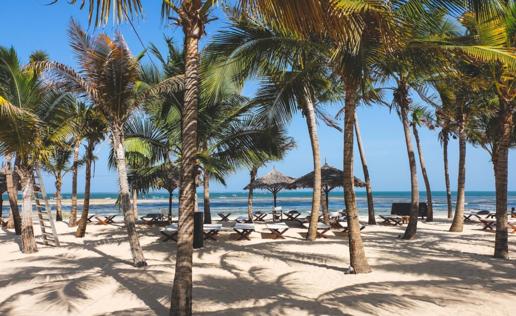 Strand von Malindi, Kenia