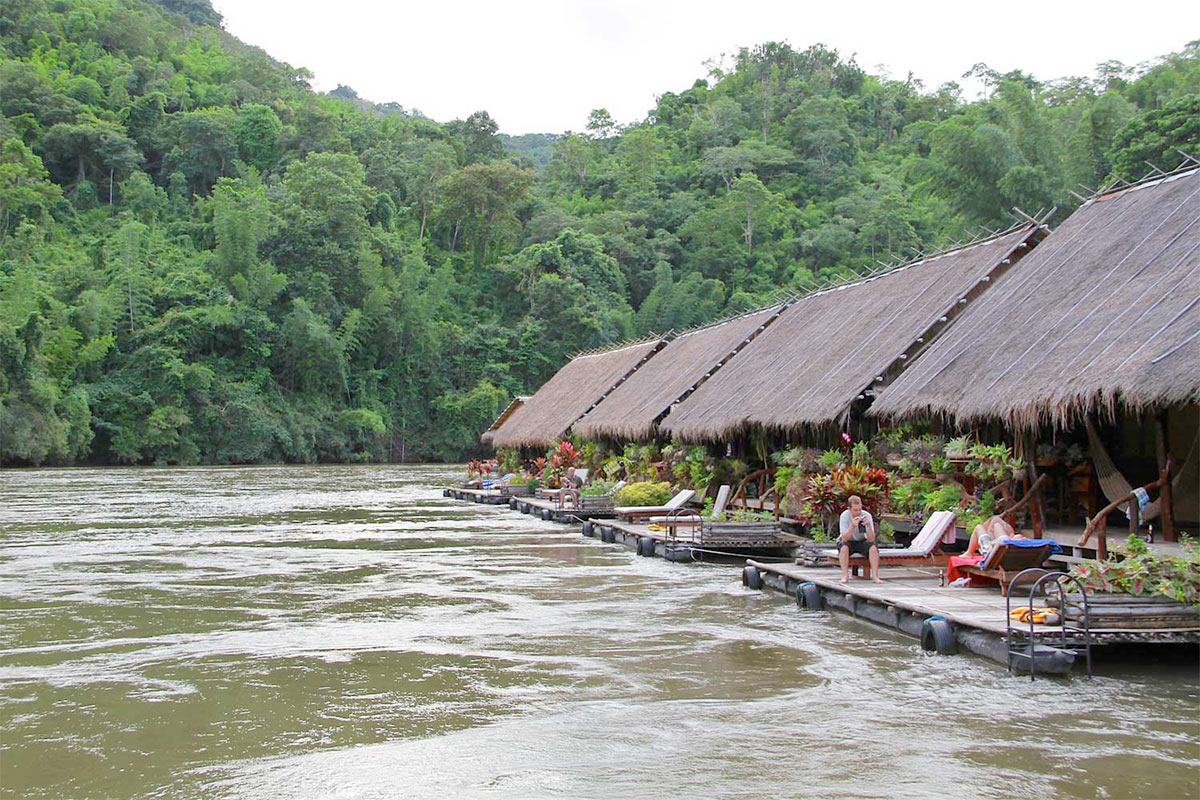 Bangkok, "River Kwai Jungle Rafts Tour" & Baden auf Koh Kood Hintergrundbild Bangkok, "River Kwai Jungle Rafts Tour" & Baden auf Koh Kood Hintergrundbild