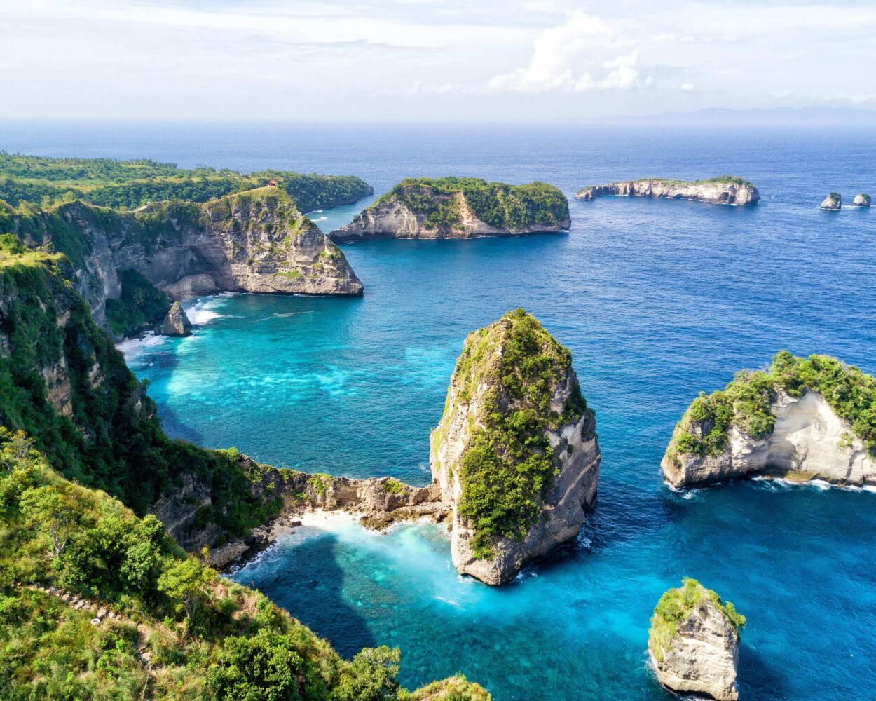 Ubud, Nusa Penida und Baden in Candidasa Hintergrundbild