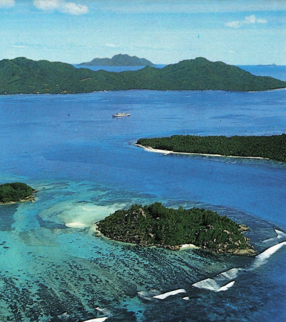 Anne Marine NP aerial Seychelles