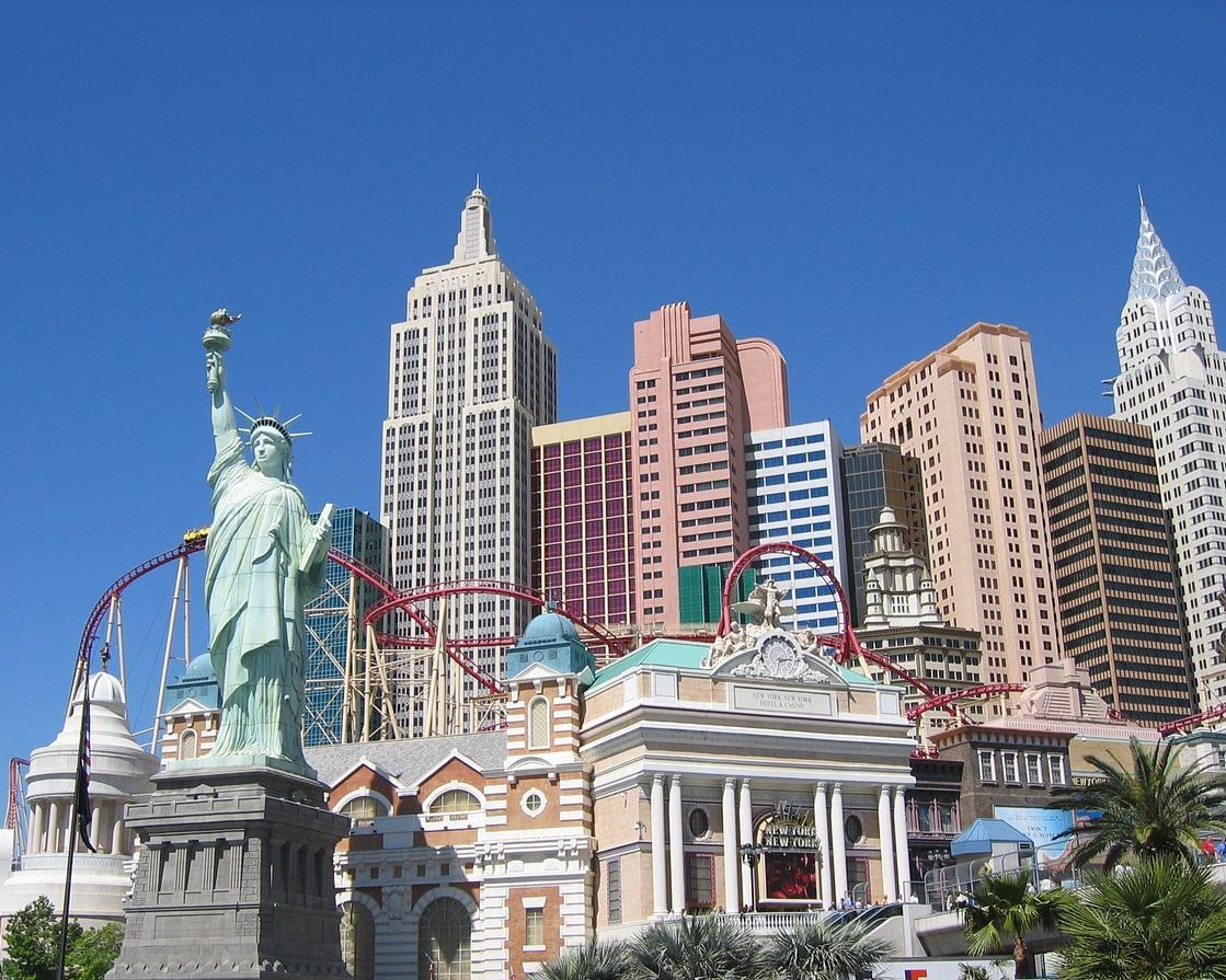 New York & Las Vegas mit Grand Canyon Hintergrundbild New York & Las Vegas mit Grand Canyon Hintergrundbild
