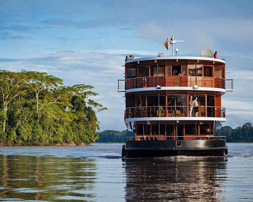 Amazonas Kreuzfahrt "MV Manatee" Hintergrundbild