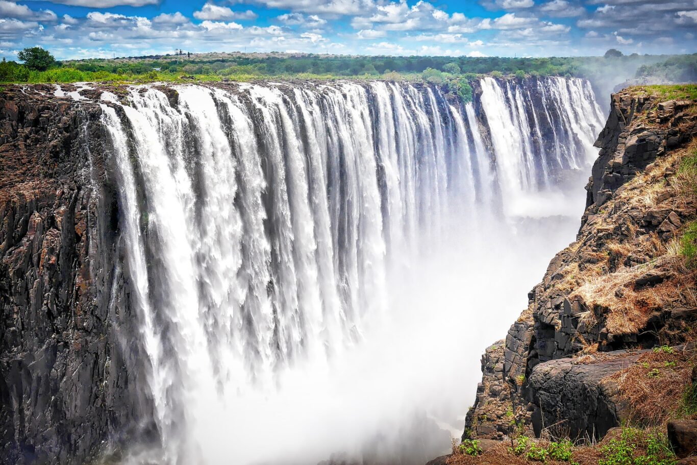 Safari "Von Namibia über Botswana nach Simbabwe" Hintergrundbild